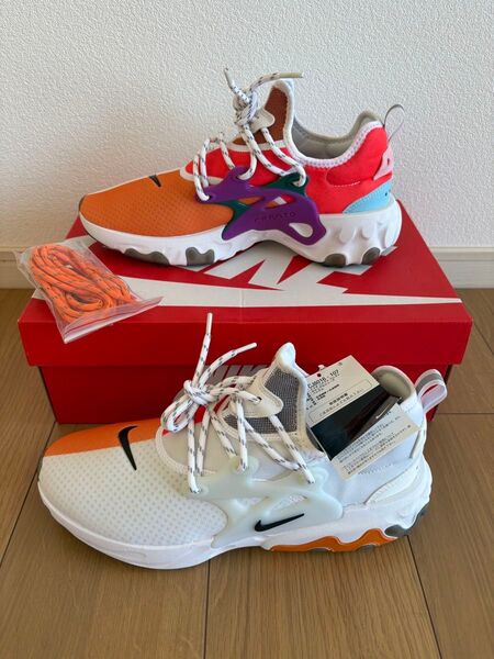 【新品】NIKE CJ8016-107 ナイキ リアクト プレスト 27.5cm スニーカー