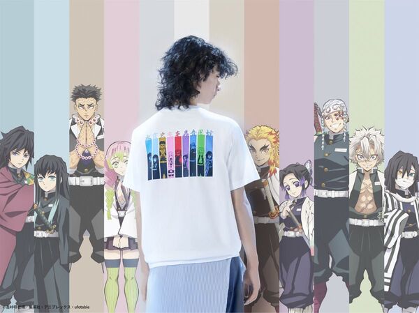 ユニクロ 鬼滅の刃 Tシャツ 半袖 ホワイト UT M 白 半袖Tシャツ