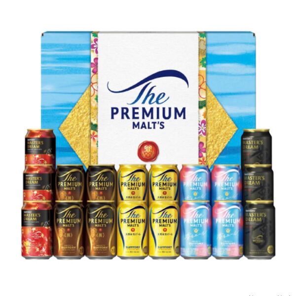 【未開封】サントリー ザ・プレミアム・モルツ 5種セット 350ml 18本 ギフト 缶ビール VJ5S