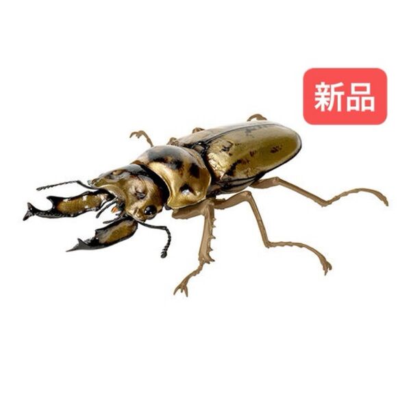 ババオウゴンオニクワガタ いきもの大図鑑くわがた09 バンダイ