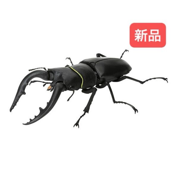 ノコギリクワガタ(本土)黒 いきもの大図鑑くわがた06 バンダイ