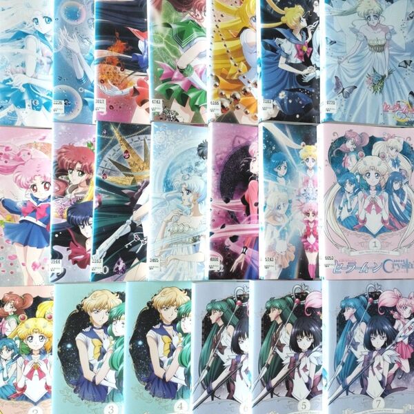 美少女戦士セーラームーン Crystal DVD season1~3 全20巻