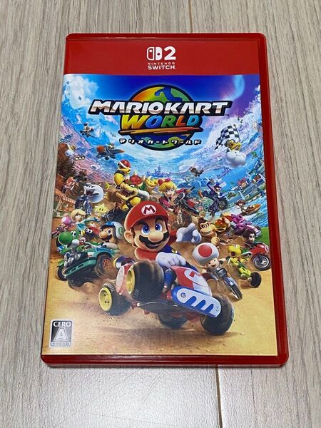 Nintendo Switch2 ソフト マリオカートワールド 中古美品