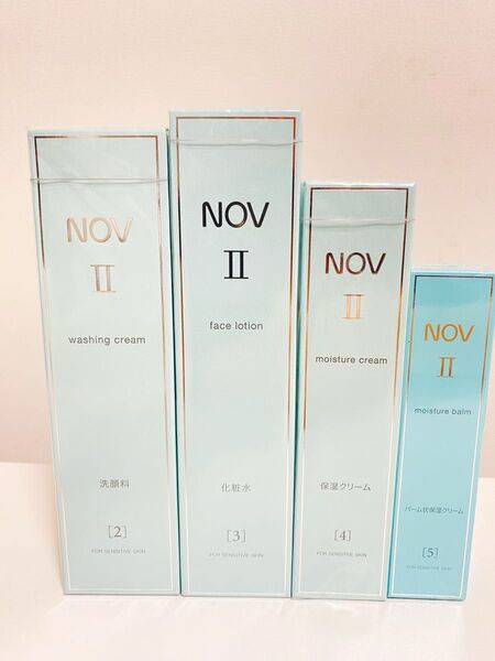 【最終値下げ】ノブⅡ 洗顔料・化粧水・保湿クリーム 4点セット