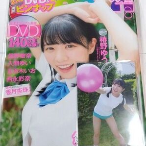 雑誌 Cream (クリーム) 2025年8月号 椿野ゆうこ DVD付き 未開封 グラビア誌 ブロマイド4枚付き