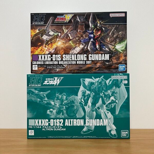 ガンプラまとめ売り 他出品おまとめ値引 HG 1/144 アルトロンガンダム シェンロンガンダム