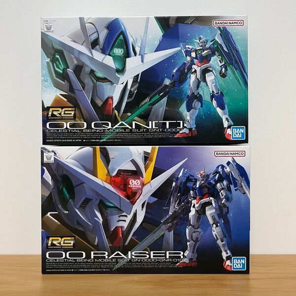 ガンプラまとめ売り 他出品おまとめ値引現金 RG 1/144 ダブルオーライザー ダブルオークアンタ