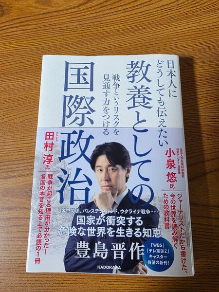 日本人にどうしても伝えたい教養としての国際政治 戦争というリスクを見通す力をつける 豊島晋作/著