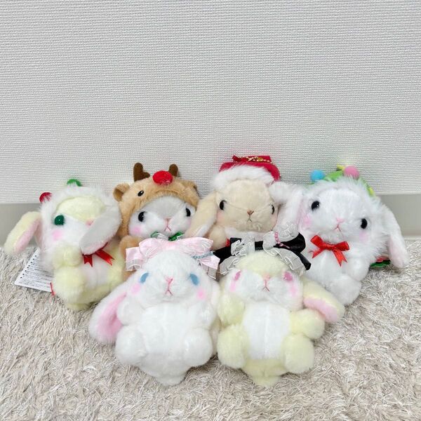 ぽてうさろっぴー クリスマスノエル & ジュエリーゴシック セット ぬいぐるみ