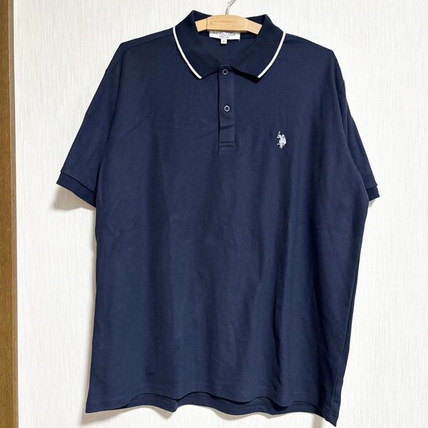 u.s. POLO ASSN. ポロシャツ ネイビー XL