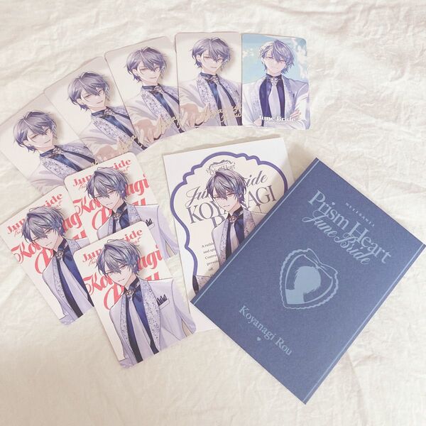 にじさんじ ジュンブラ Prism Heart June Bride フォト風カード セレブレーションカード 小柳ロウ