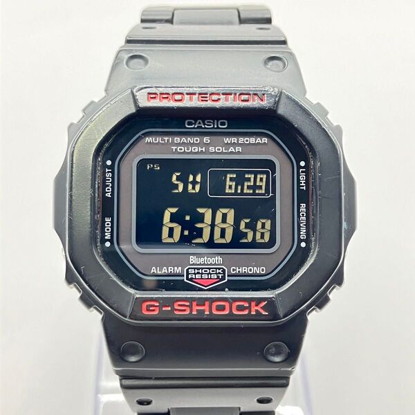 CASIO G-SHOCK GW-B5600HR-1JF 電波ソーラー メンズ腕時計 デジタル 黒 箱付き Bluetooth対応