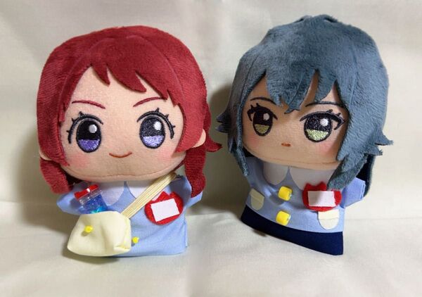 ぬい服 スモック+幼稚園バッグ ちびぐるみ