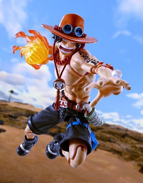 新品 未開封 伝票跡無し S.H.Figuarts ポートガス・D・エース -火拳- ワンピース プレバン
