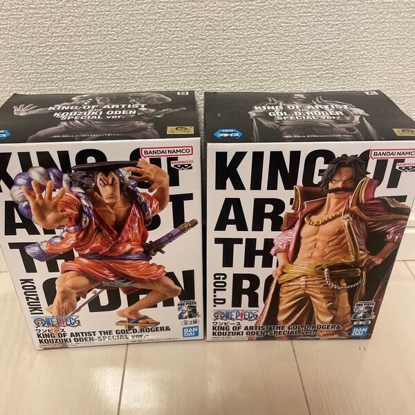 ワンピース KING OF ARTIST ロジャー 光月おでん-Special ver.- フィギュア キングオブアーティスト