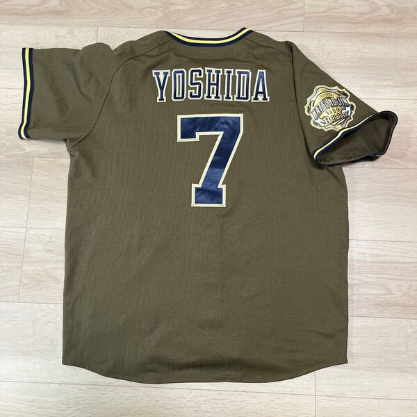 オリックスバファローズ 吉田正尚 刺繍ユニフォーム 夏の陣 価格の相談可能