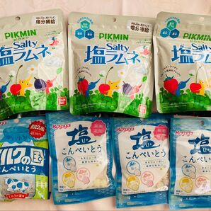 ピクミン ラムネ 春日井製菓 塩こんぺいとう 塩分補給 お菓子