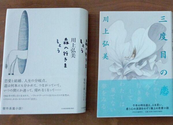 川上弘美 森へ行きましょう 三度目の恋 単行本 まとめ売り
