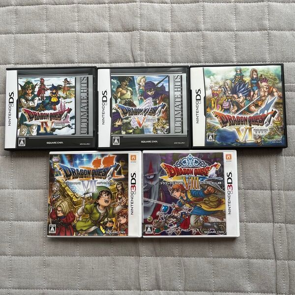 ドラゴンクエストIV〜VIllセット ニンテンドーDS/3DS