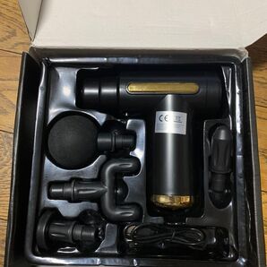 【簡単にマッサージ】マッサージガン 6段階調節可能 ※箱ダメージ有り