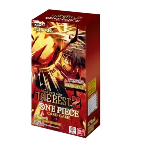3box ワンピースカードゲーム プレミアムブースター「ONE PIECE CARD THE BEST vol.2」ボックス
