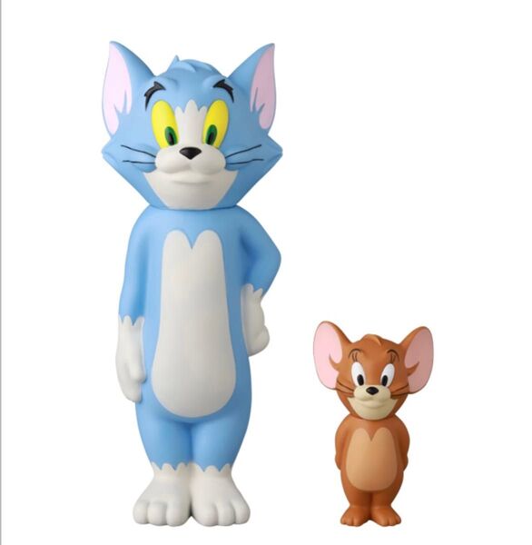 VCD トムとジェリー フィギュア MEDICOM TOY メディコムトイ Classic Color Ver. ソフビ