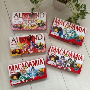 セーラームーン 明治 コラボ アーモンド マカダミア 空箱 セット