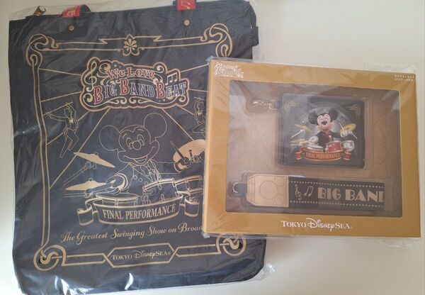 【新品】東京ディズニーシー ビッグバンドビート BBB トートバック カメラストラップ