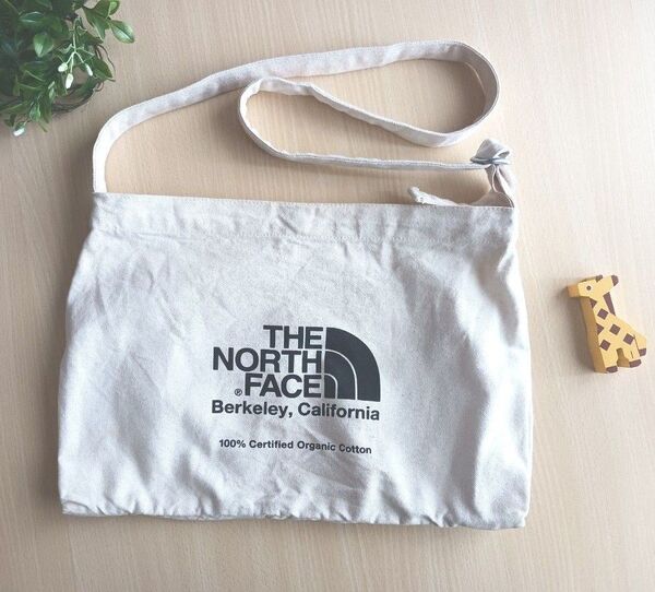 斜めがけ THE NORTH FACE ノースフェイス ショル ショルダーバッグ サコッシュ 生成り