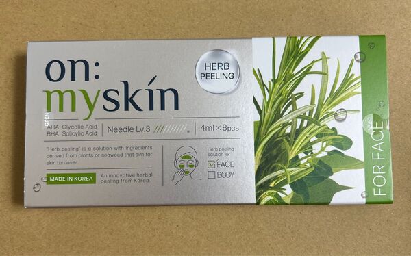 オーマイスキン ハーブピーリング ヨミテ 新品未使用 on my skin フェイス用