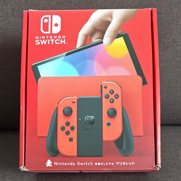 NintendoSwitch 有機ELモデル マリオレッド 美品