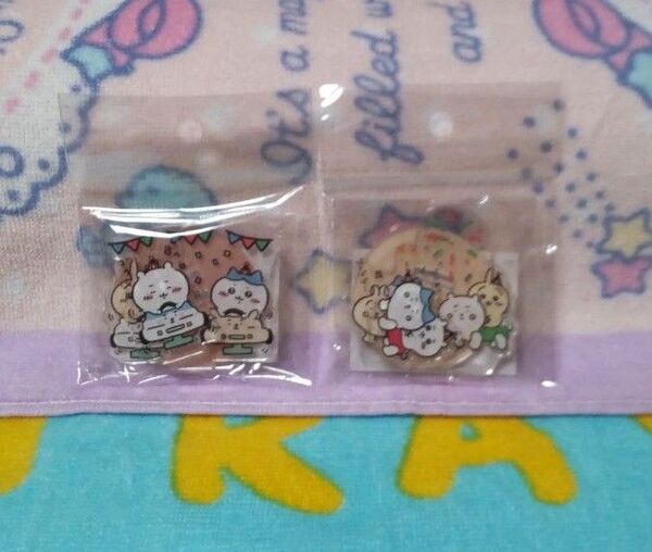 ちいかわらんど ゴウンゴウン ぴーぽぽ レイヤーアクリルスタンド 2個セット ハチワレ うさぎ アクスタ ちいかわマーケット