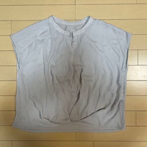 DOUX ARCHIVES 異素材トップス ブラウス フレンチスリーブ袖 美品