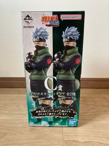 内袋未開封 一番くじ NARUTO-ナルト- 疾風伝 紡がれる火の意志 C賞 はたけカカシ フィギュア 通常瞳ver