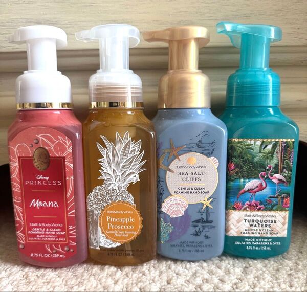 Bath & Body Works 泡ハンドソープ4本セット ハンドソープ バスアンドボディワークス
