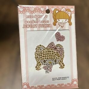 【新品未開封レア】Sanrioサンリオ 辻希美 ハローキティ HELLO KITTY キラキラジュエリーステッカーシール 入手困難