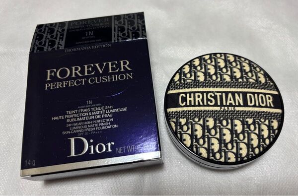 未使用 ディオールスキン フォーエヴァー クッション ディオールマニア エディション 1N クッションファンデーション DIOR