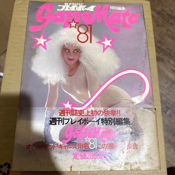 週刊プレイボーイ特別編集 Girls Mate ’81(ガールズメイト81)オールヌード・ギャルズ111名 グラビア写真集