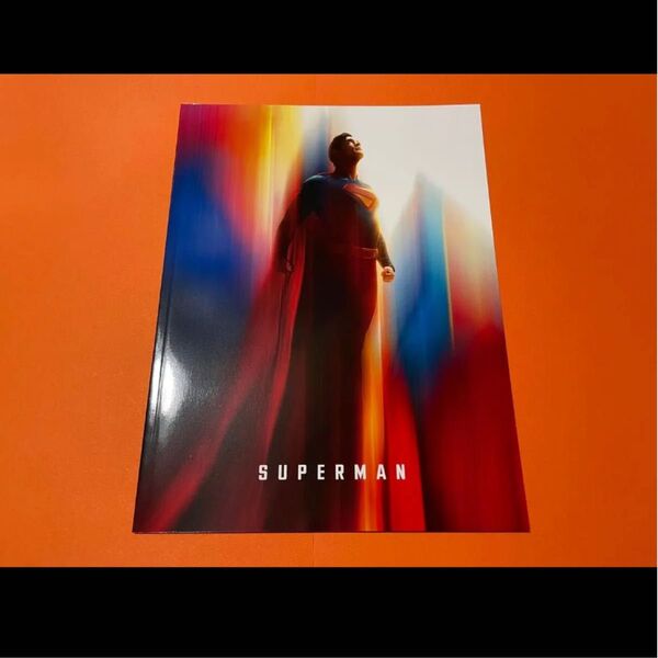 新品 未読 「スーパーマン」 映画パンフレット デイビッド・コレンスウェット レイチェル・ブロズナハン ニコラス・ホルト
