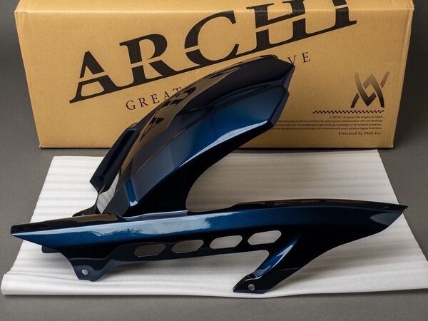 ARCHI Z900RS/CAFE FRPリアフェンダー ver.2 キャンディトーンブルー PMC アーキ