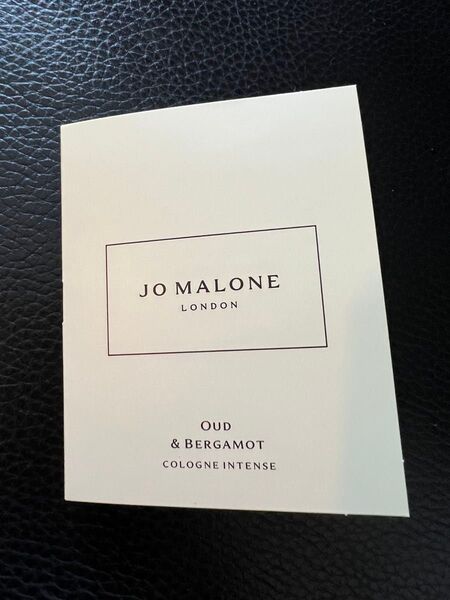 Jo Malone ジョーマローン コロン 試供品 oud and bergamot 1.5ml