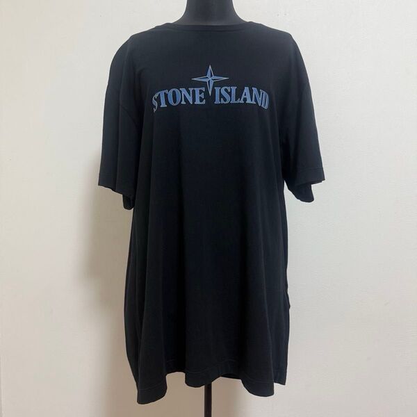 STONE ISLAND ストーンアイランド ブラック Tシャツ カットソー 半袖 size XL