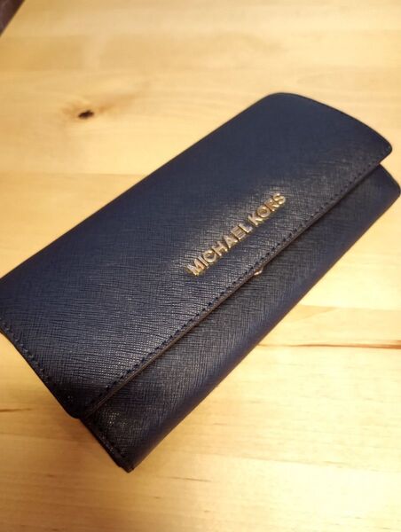 MICHAEL KORS 財布 ネイビー