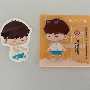 BTS Island インザソム スシロー アクリルスタンド ステッカー 2点セット