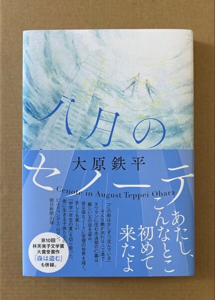 八月のセノーテ 森は盗む 大原鉄平 林芙美子文学賞大賞受賞 単行本 初版