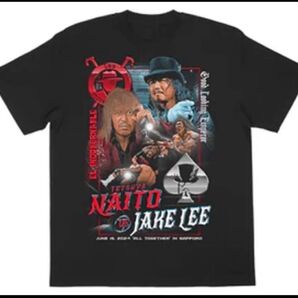 ALL TOGETHER 内藤哲也vsジェイク・リー 対戦記念Tシャツ:XL
