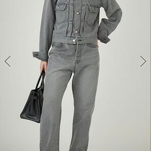 【Chaos】WHY NOT NOWナウアットデニム グレーカラー サイズ36