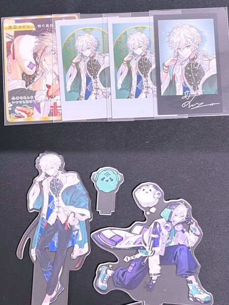 叢雲カゲツ アクスタ チェキ にじさんじ