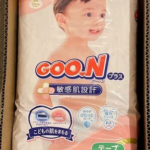 グーンプラス敏感肌設計 BIGサイズ テープタイプ 4個セット