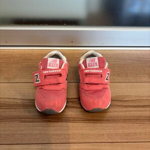 new balance 996 キッズ スニーカー ピンク 14-14.5cm